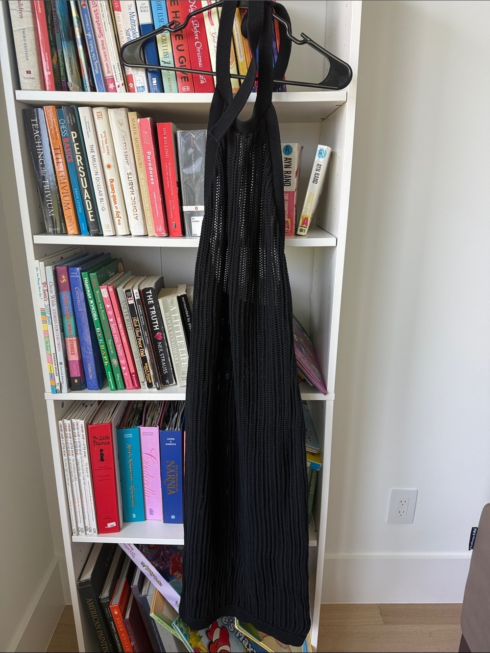 Quince 100% Organic Cotton Open-Knit Cover-Up Maxi Dress - Picture 6 of 6